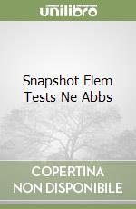 Snapshot Elem Tests Ne Abbs libro