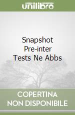 Snapshot Pre-inter Tests Ne Abbs libro