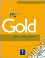 PET Gold Exam Maximiser libro