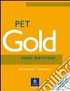 Pet Gold Exam Maximiser - Libro Con Chiave libro