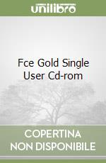 Fce Gold Single User Cd-rom libro