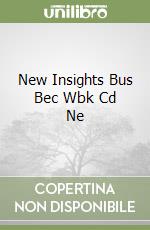 New Insights Bus Bec Wbk Cd Ne libro