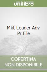 Mkt Leader Adv Pr File libro