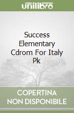 Success Elementary Cdrom For Italy Pk libro