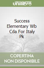 Success Elementary Wb Cda For Italy Pk libro