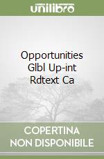 Opportunities Glbl Up-int Rdtext Ca libro