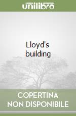 Lloyd's building libro