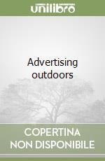 Advertising outdoors libro