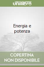 Energia e potenza libro