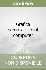 Grafica semplice con il computer libro