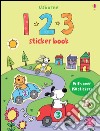 1 2 3 sticker book. Con adesivi. Ediz. illustrata libro