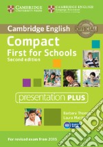 Compact First for Schools. Presentation Plus. DVD-ROM libro