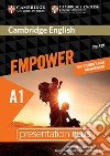 Cambridge English Empower. Level A1 Presentation Plus with Student's Book and Workbook libro di Doff Adrian Thaine Craig Puchta Herbert