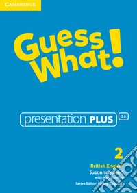 Guess what! Guess What! Level 2 Presentation Plus. DVD-ROM