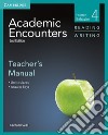 Academic Encounters. Level 4 Reading and Writing: Teacher's Manual libro