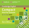 Compact First Schools 2ed Class Cd libro