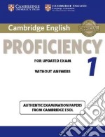 Esol Camb Proficiency For Updated Exam Sb Wo/a