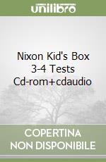 Nixon Kid's Box 3-4 Tests Cd-rom+cdaudio