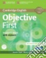 Objective First 4ed Sb W/a+cdrom libro usato