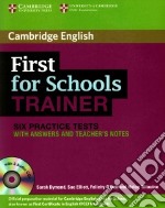 First for schools trainer