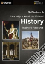 Cambridge International AS Level History. Teacher's Resource. CD-ROM libro