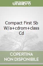 Compact First Sb W/a+cdrom+class Cd (2) libro