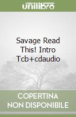 Savage Read This! Intro Tcb+cdaudio