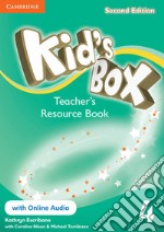 Kid's Box Updated 2nd edition. Level 4: Teacher's Resource Book with Online Audio libro