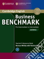 Business Benchmark. Pre-internediate-Intermediate. BEC and BULATS Teacher's Resource Book libro