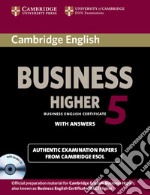 Esol Cambridge Bec 5 Higher Pack libro