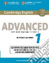 Cambridge English Advanced. For updated exams. Student's book without answers. For revised exam from 2015. Per le Scuole superiori. Con e-book. Con espansione online. Vol. 1 libro