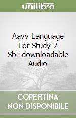 Aavv Language For Study 2 Sb+downloadable Audio