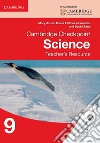 Cambridge Checkpoint Science. Teacher's Resource Book CD-ROM 9 libro di Jones Mary Fellowes-Freeman Diane Sang David