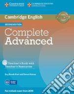 Complete Advanced. Teacher's book. Con CD-ROM libro