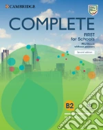 Complete First for schools. Workbook without answers. Per le Scuole superiori. Con Audio libro