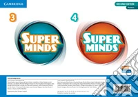 Super Minds. Level 3-4. Posters. Per la Scuola elementare