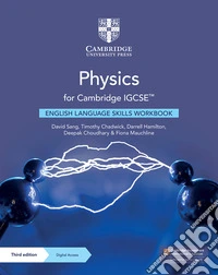 Cambridge IGCSE Physics. Skill workbook. Per le Scuole superiori libro