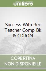 Success With Bec Teacher Comp Bk & CDROM libro