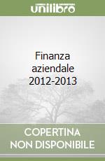 Finanza aziendale 2012-2013