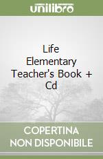 Life Elementary Teacher's Book + Cd libro