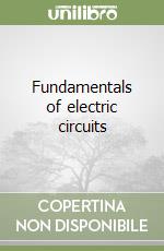 Fundamentals of electric circuits libro