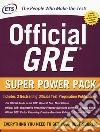 Official GRE super power pack: The official guide to GRE. General test-Official GRE quantitative reasoning. Practice questions-Official GRE verbal reasoning. Practice questions libro