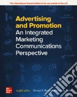 Advertising and promotion. An integrated marketing communications perspectives libro