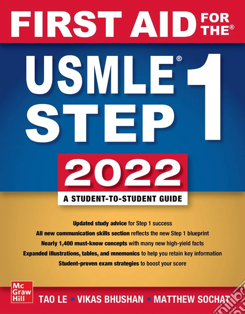 First aid for the USMLE. Step 1