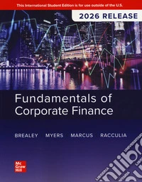 Fundamentals of corporate finance. 2026 RLS libro