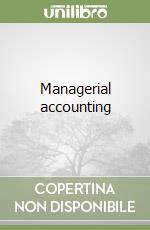 Managerial accounting libro