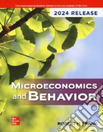 Microeconomics and behavior. 2024 release libro