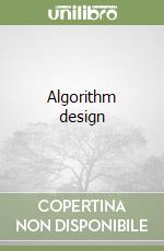 Algorithm design libro