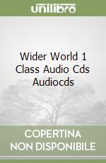 Wider World 1 Class Audio Cds Audiocds libro