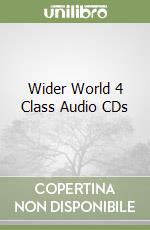 Wider World 4 Class Audio CDs libro